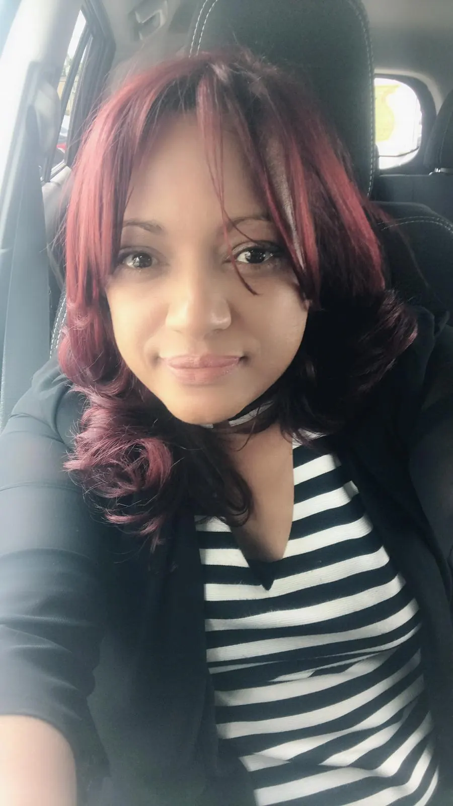 Inés Reynoso, owner of Quality Paralegal Services, in her Orlando office